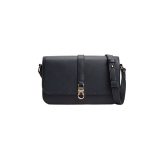 CARTERA CRUZADA CON SOLAPA Y MONOGRAMA TH