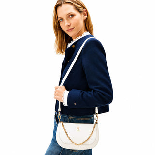 BOLSO BANDOLERA CON CORREA DE CADENA DE MUJER TOMMY HILFIGER AW0AW18143