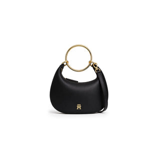 BOLSO HOBO DE SATÉN CON ASA DE PULSERA DE MUJER TOMMY HILFIGER-AW0AW18236