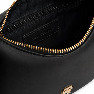 BOLSO HOBO DE SATÉN CON ASA DE PULSERA DE MUJER TOMMY HILFIGER-AW0AW18236