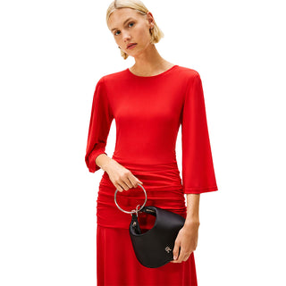 BOLSO HOBO DE SATÉN CON ASA DE PULSERA DE MUJER TOMMY HILFIGER-AW0AW18236