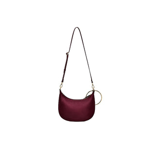 BOLSO HOBO DE SATÉN CON ASA DE PULSERA DE MUJER TOMMY HILFIGER-AW0AW18236