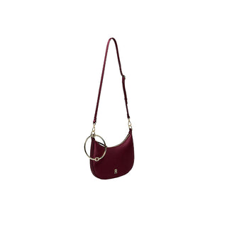 BOLSO HOBO DE SATÉN CON ASA DE PULSERA DE MUJER TOMMY HILFIGER-AW0AW18236