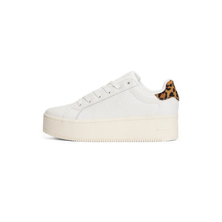 TENIS DE PLATAFORMA CON PIEL DE MUJER TOMMY JEANS EN0EN02930