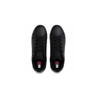 TENIS DE PLATAFORMA DENTADA CON PIEL DE MUJER TOMMY JEANS EN0EN02931