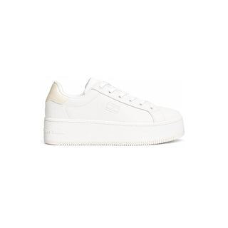 TENIS DE PLATAFORMA DENTADA CON PIEL DE MUJER TOMMY JEANS EN0EN02931