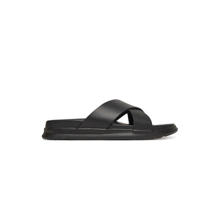 CHANCLAS D DENSITY HILFIGER LTH CC SAND NEGRO FM0FM05358