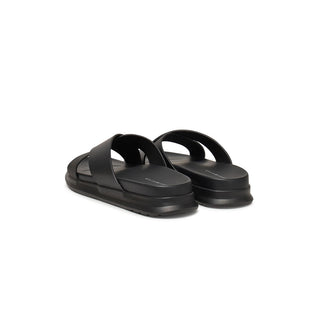 CHANCLAS D DENSITY HILFIGER LTH CC SAND NEGRO FM0FM05358
