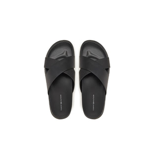 CHANCLAS D DENSITY HILFIGER LTH CC SAND NEGRO FM0FM05358