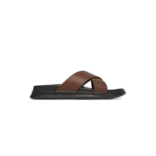 CHANCLAS D DENSITY HILFIGER LTH CC SAND NEGRO FM0FM05358