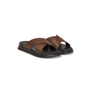 CHANCLAS D DENSITY HILFIGER LTH CC SAND NEGRO FM0FM05358