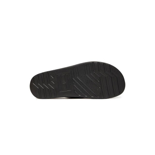 CHANCLAS D DENSITY HILFIGER LTH CC SAND NEGRO FM0FM05358