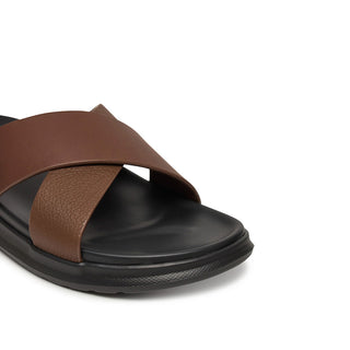 CHANCLAS D DENSITY HILFIGER LTH CC SAND NEGRO FM0FM05358