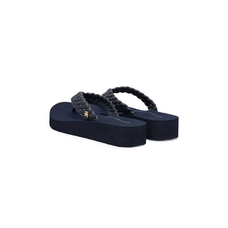 ZAPATILLAS CON TACO Y TIRAS TRENZADAS FW0FW09037
