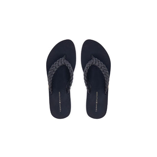 ZAPATILLAS CON TACO Y TIRAS TRENZADAS FW0FW09037