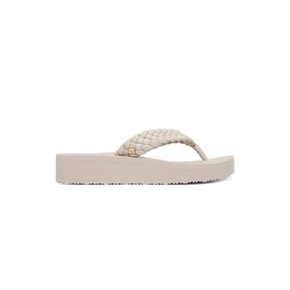 ZAPATILLAS CON TACO Y TIRAS TRENZADAS FW0FW09037