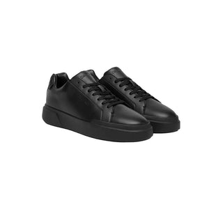 ZAPATO TENIS DE CUERO LISO CON LOGO - CK AVENUE