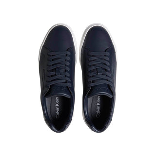 ZAPATO TENIS DE CUERO LISO CON LOGO - CK AVENUE