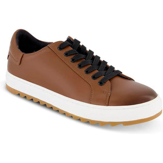 KARL LAGERFELD TENIS DE PIEL CON SUELA DE DOS TONOS PARA HOMBRE