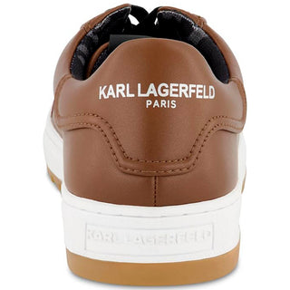 KARL LAGERFELD TENIS DE PIEL CON SUELA DE DOS TONOS PARA HOMBRE