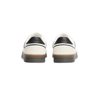 FLAT COMFORTABLE SOLE SUEDE DETAILED LEATHER