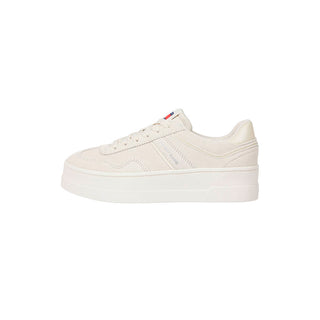 THE GREENWICH SUEDE FLATFORM TRAINERS